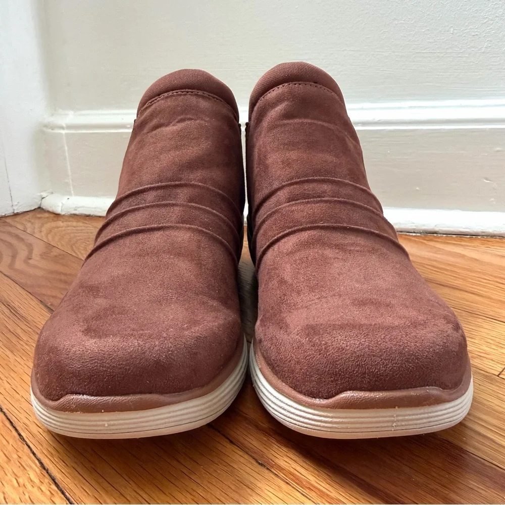 Ryka Niah Animal Banana Bread Water Repellent Ankle Boots Women’s Size 7.5